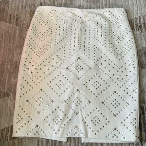 Studded Pencil skirt